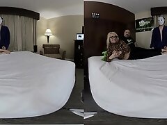 MILF Ivy Carlson Mini Gangbang part 1 of 2 with Creampie - Blonde Mature Slut Pounded Hard